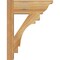 Ekena Millwork Merced Traditional Rough Sawn Outlooker, Western Red Cedar, 6"W x 14"D x 18"H OUT06X14X18MRC01RWR - alternate 2